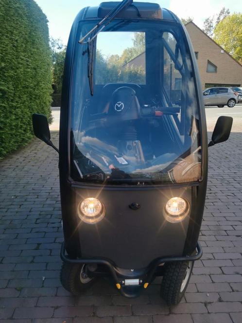 Scootmobiel Mini Crosser cabin  Lekker warm  0488 826 971, Diversen, Rolstoelen, Zo goed als nieuw, Ophalen of Verzenden