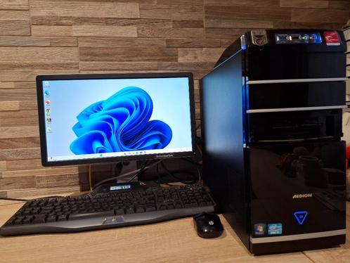 TE KOOP:PRIMA  WERKENDE WINDOWS 11PC, Computers en Software, Desktop Pc's, Zo goed als nieuw, 2 tot 3 Ghz, HDD, SSD, 8 GB, Met videokaart