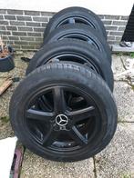 Mercedes zwarte velgen, Auto-onderdelen, Banden en Velgen, Velg(en), 16 inch, Ophalen