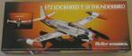 Heller Humbrol Lockheed T-33 Thunderbird, Ophalen, 1:72 tot 1:144, Nieuw, Vliegtuig