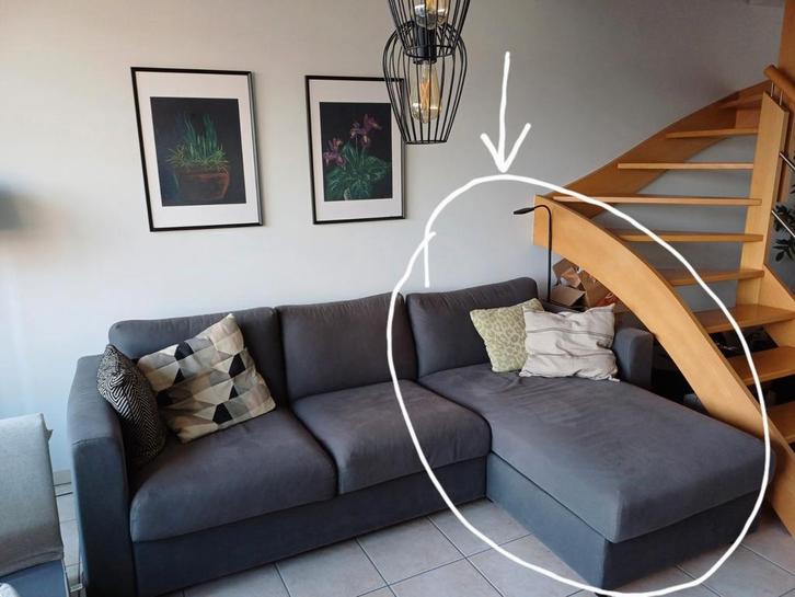 Gratis hoes Vimle chaise longue, Huis en Inrichting, Zetels | Zetels en Chaises Longues, Ophalen