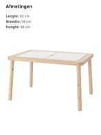 Ikea flisat kindertafel, Kinderen en Baby's, Kinderkamer | Tafels en Stoelen, Ophalen, Gebruikt, Tafel(s)