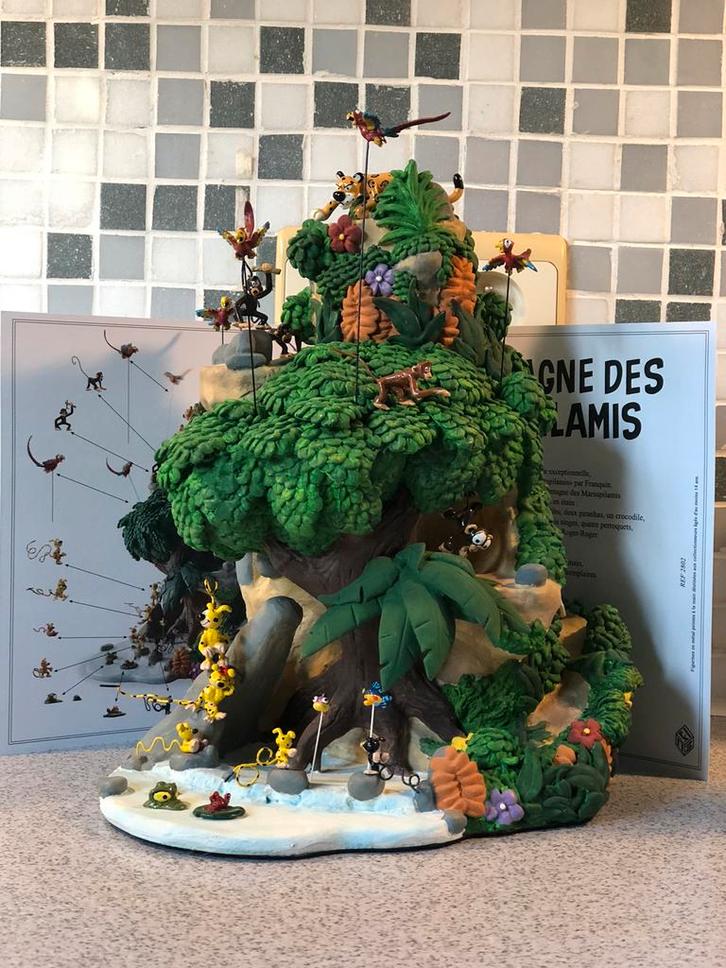 De berg van de Marsupilami Pixi/Franquin, Verzamelen, Beelden en Beeldjes, Zo goed als nieuw, Ophalen of Verzenden