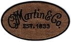 Martin Guitars stoffen opstrijk patch embleem, Collections, Musique, Artistes & Célébrités, Vêtements, Envoi, Neuf