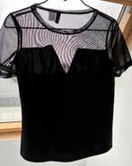 Top noir taille S, Sans manches, Divided, Enlèvement ou Envoi, Taille 36 (S)