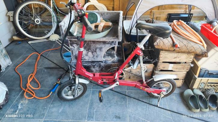 Electrische vouwfiets, Nederlandse nog actieve fabrikant., Fietsen en Brommers, Fietsen | Tandems, Zo goed als nieuw, Ophalen of Verzenden