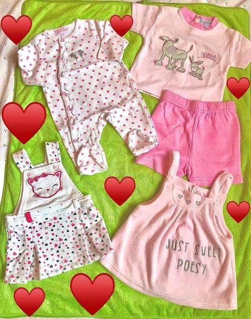 Vêtements bébé 1 mois️️ ♥️✅5€ P/15€ lot️️️ voir autres a️️no, Enfants & Bébés, Vêtements de bébé | Taille 56, Neuf, Fille, Robe ou Jupe