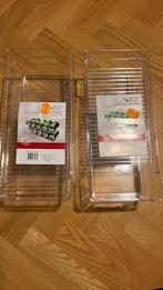 Transparante drank opberger, Ophalen, Nieuw