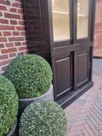 2x massief houten buffetkast/vitrinekast GRATIS LEVERING, Ophalen of Verzenden, Zo goed als nieuw