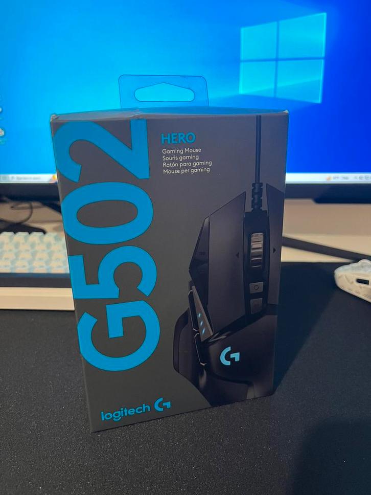 *NIEUW* Logitech G502 HERO Gaming Muis, Computers en Software, Muizen, Nieuw, Muis, Gaming muis, Ophalen of Verzenden
