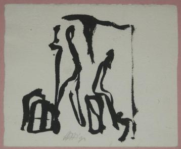 Ad Arma (1954): Personages (25 x 20 cm) beschikbaar voor biedingen