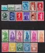België 1946 volledig jaar, Postzegels en Munten, Verzenden, Postfris, Spoor van plakker