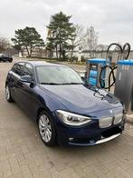BMW 116 116i Aut. Urban Line, Auto's, Euro 6, Blauw, Leder en Stof, Particulier