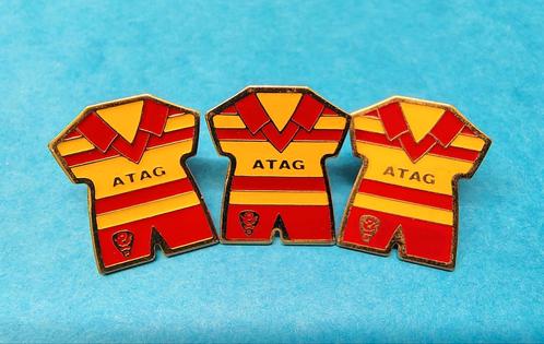 Germinal Ekeren KFC 1992 voetbal 3 vintage pin pins buttons, Verzamelen, Speldjes, Pins en Buttons, Zo goed als nieuw, Speldje of Pin