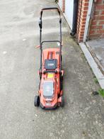 Grasmaaier + kantenmaaier, Tuin en Terras, Grasmaaiers, Ophalen, Gebruikt, Minder dan 30 cm, Accu-grasmaaier