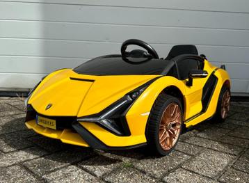 Lamborghini SIAN roze 12V – RC – Leder – Rubberband NIEUW beschikbaar voor biedingen