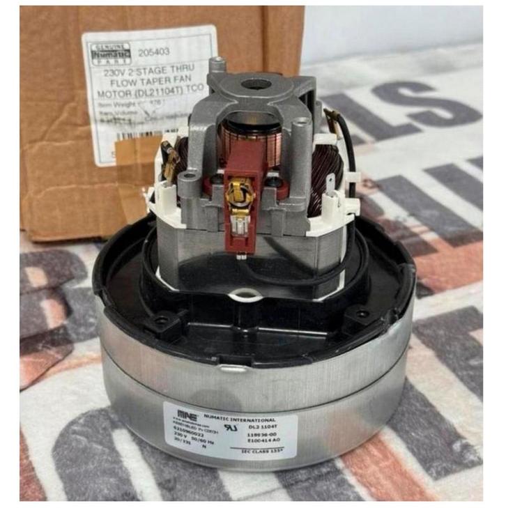Numatic stofzuigermotor 205403 stofzuiger motor 230V NIEUW, Hobby en Vrije tijd, Elektronica-componenten, Nieuw, Ophalen of Verzenden