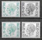 België OPC 1743-44 + 1743P4 -44P5 Z.M. Koning Boudewijn **, Koninklijk huis, Ophalen of Verzenden, Postfris, Postfris