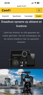 Camfi spiegelreflexcamera, Audio, Tv en Foto, Fotocamera's Digitaal, Spiegelreflex, Zo goed als nieuw, Ophalen