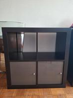 Kallax kast 77x77 (incl 2 deurtjes), Huis en Inrichting, Ophalen, Zo goed als nieuw, Met deur(en)