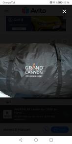 Tente grand canyon parks 5, Comme neuf