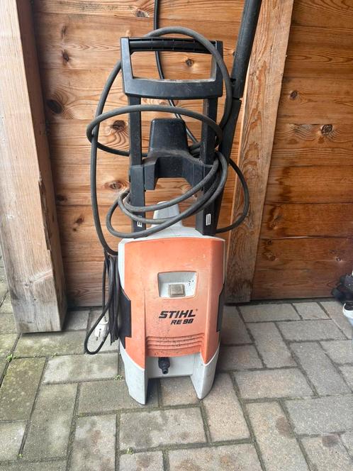 Hogedrukreiniger waterlans stihl RE98, Tuin en Terras, Hogedrukreinigers, Ophalen