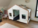 Kinderbed - huisje, Kinderen en Baby's, Ophalen, 85 tot 100 cm, Zo goed als nieuw, Matras