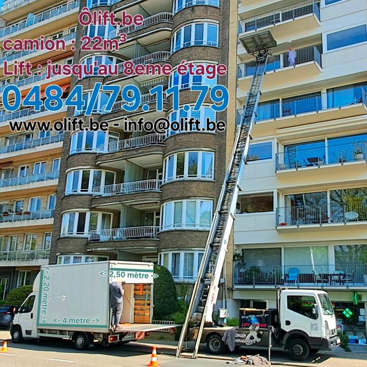 lift en vrachtwagen om te verplaatsen of te vervoeren, Immo, Huizen te huur