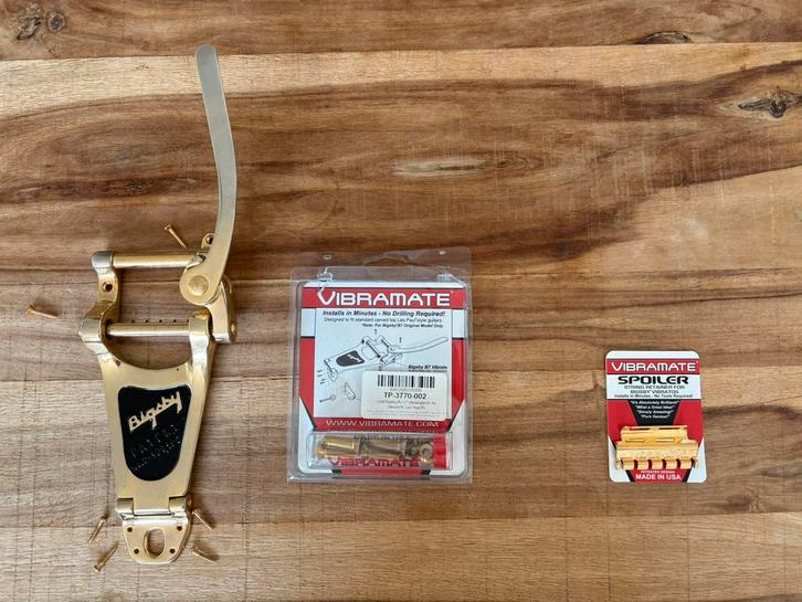 Bigsby B7G, vibramate, vibramate spoiler, Schaller roller br, Musique & Instruments, Instruments à corde | Guitares | Électriques