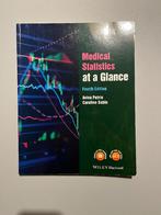 Medical Statistics at a Glance - Aviva Petrie, Boeken, Ophalen of Verzenden, Zo goed als nieuw, Hoger Onderwijs
