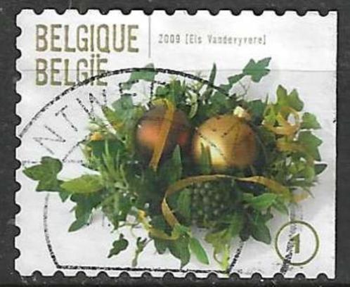 Belgie 2009 - Yvert 3963 /OBP 3981a - Kerstversiering (ST), Postzegels en Munten, Postzegels | Europa | België, Gestempeld, Kerst