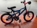 Kinderfiets 16inch spider-man., Fietsen en Brommers, Fietsen | Kinderfietsjes, Ophalen, Gebruikt, 16 tot 20 inch, Zijwieltjes