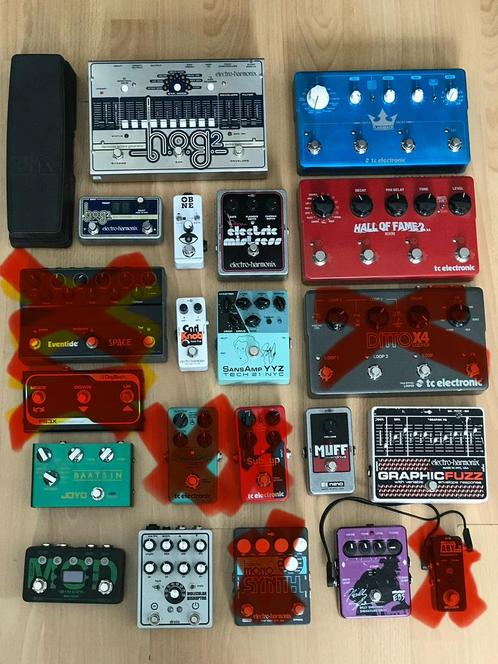 Tc electronic, EHX, Sansamp e.a., Muziek en Instrumenten, Effecten, Zo goed als nieuw, Ophalen of Verzenden