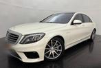 Mercedes S-Classe S63 AMG W222 APK White Pearl full option, Autos, Mercedes-Benz, Cuir, Achat, Euro 6, Automatique