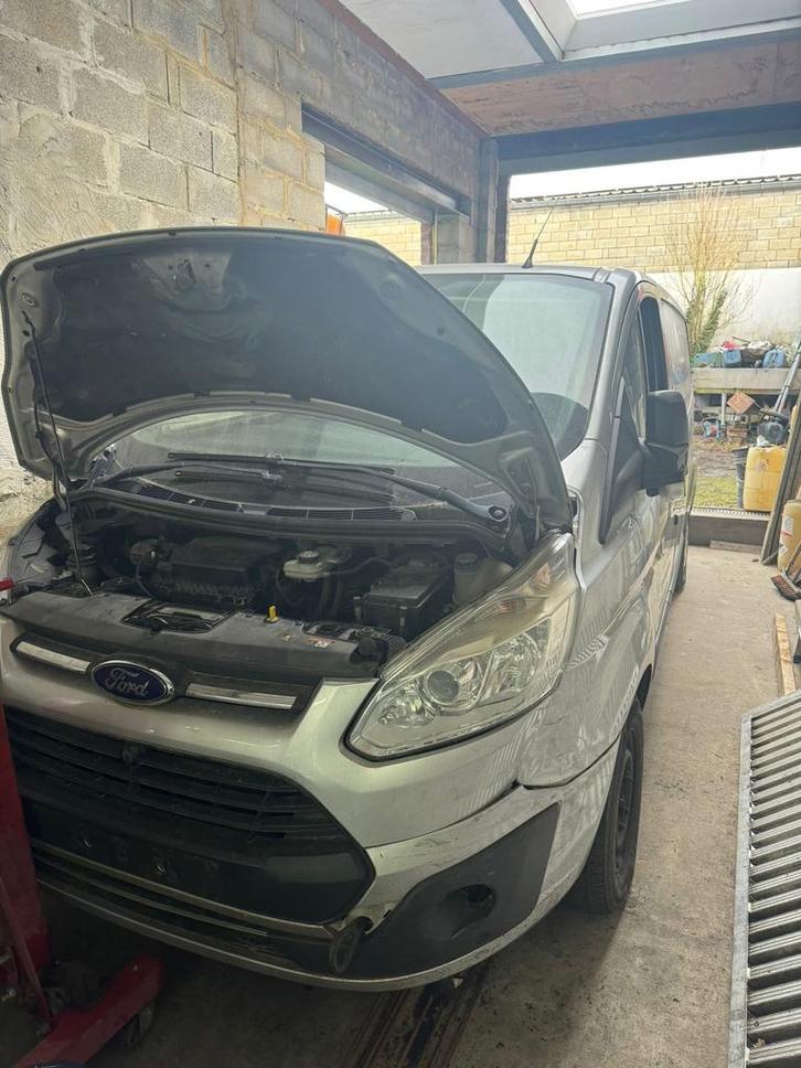 Ford Transit Custom 2.0 EcoBlue | EURO6 | MOTORPROBLEEM, Auto's, Ford, Particulier, Transit, Diesel, Euro 6, Handgeschakeld, Zilver of Grijs