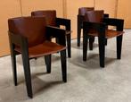 Vintage Postmoderne stoel Arnold Merckx voor Arco  4 stuks, Huis en Inrichting, Stoelen, Ophalen, Overige kleuren, Vier, Gebruikt
