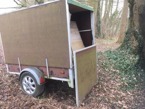 aanhangwagen enkele as, Auto diversen, Aanhangers en Bagagewagens, Gebruikt, Ophalen