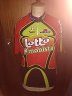 wielertrui retro vintage lotto mobistar, Fietsen en Brommers, Fietsaccessoires | Fietskleding, Ophalen of Verzenden