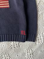 Ralph Lauren gebreide trui vlag USA knit - navy - 7jaar/ 122, Gebruikt, Jongen of Meisje, Trui of Vest, Ophalen of Verzenden