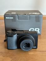 Ricoh GRIIIx (complete set met extra's), Audio, Tv en Foto, Fotocamera's Digitaal, Compact, Ophalen of Verzenden, Zo goed als nieuw