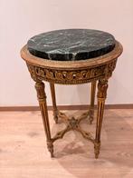 Bijzettafel - Lodewijk XVI-stijl in verguld hout, Antiek en Kunst, Ophalen