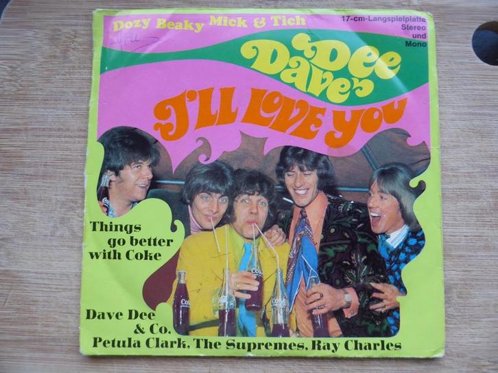 DAVE DEE & CO . :THINGS GO BETTER WITH COKE(MAXI SINGLE), Cd's en Dvd's, Vinyl Singles, Zo goed als nieuw, Single, Pop, 7 inch
