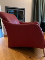 Lederen design fauteuil, Huis en Inrichting, Fauteuils, Ophalen, Zo goed als nieuw
