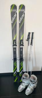 Skies Elan Eflex 160, Sport en Fitness, Skiën en Langlaufen, Ophalen, Zo goed als nieuw, 140 tot 160 cm, Nordica