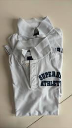 Lot de 2 polos Superdry blancs, Kleding | Heren, Polo's, Ophalen, Wit, Zo goed als nieuw, Maat 46 (S) of kleiner