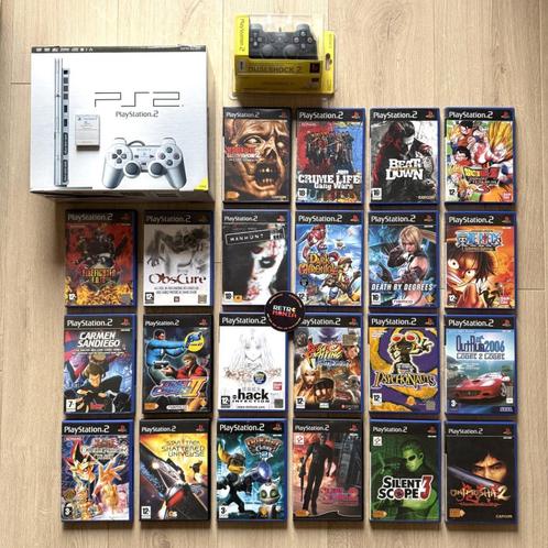 Console Playstation 2 + Spellen, Games en Spelcomputers, Games | Sony PlayStation 2, Zo goed als nieuw, Ophalen of Verzenden