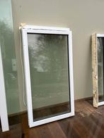 Raam wit PVC, Doe-het-zelf en Bouw, Glas en Ramen, Ophalen, Gevelraam of Ruit, Gebruikt, 80 tot 120 cm