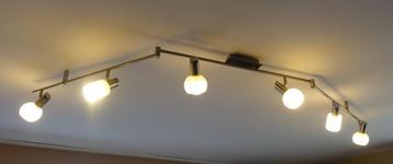 EGLO plafondlamp 6 lampen 9 W zuinig, instelbaar beschikbaar voor biedingen