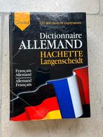 Grand dictionnaire Allemand, Hachette Langenscheidt, Overige uitgevers, Hachette Langenscheidt, Zo goed als nieuw, Duits