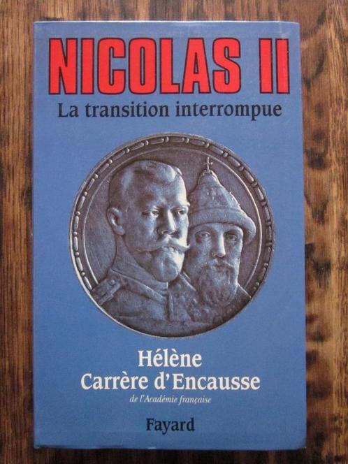 NICOLAS II Rusland Tsaar E.O 1996 Carrère d'Encausse USSR, Boeken, Biografieën, Ophalen of Verzenden